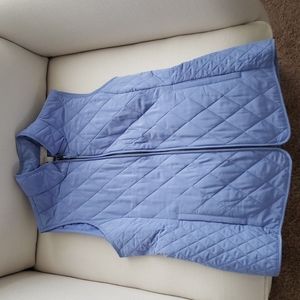 Talbot petite light blue vest